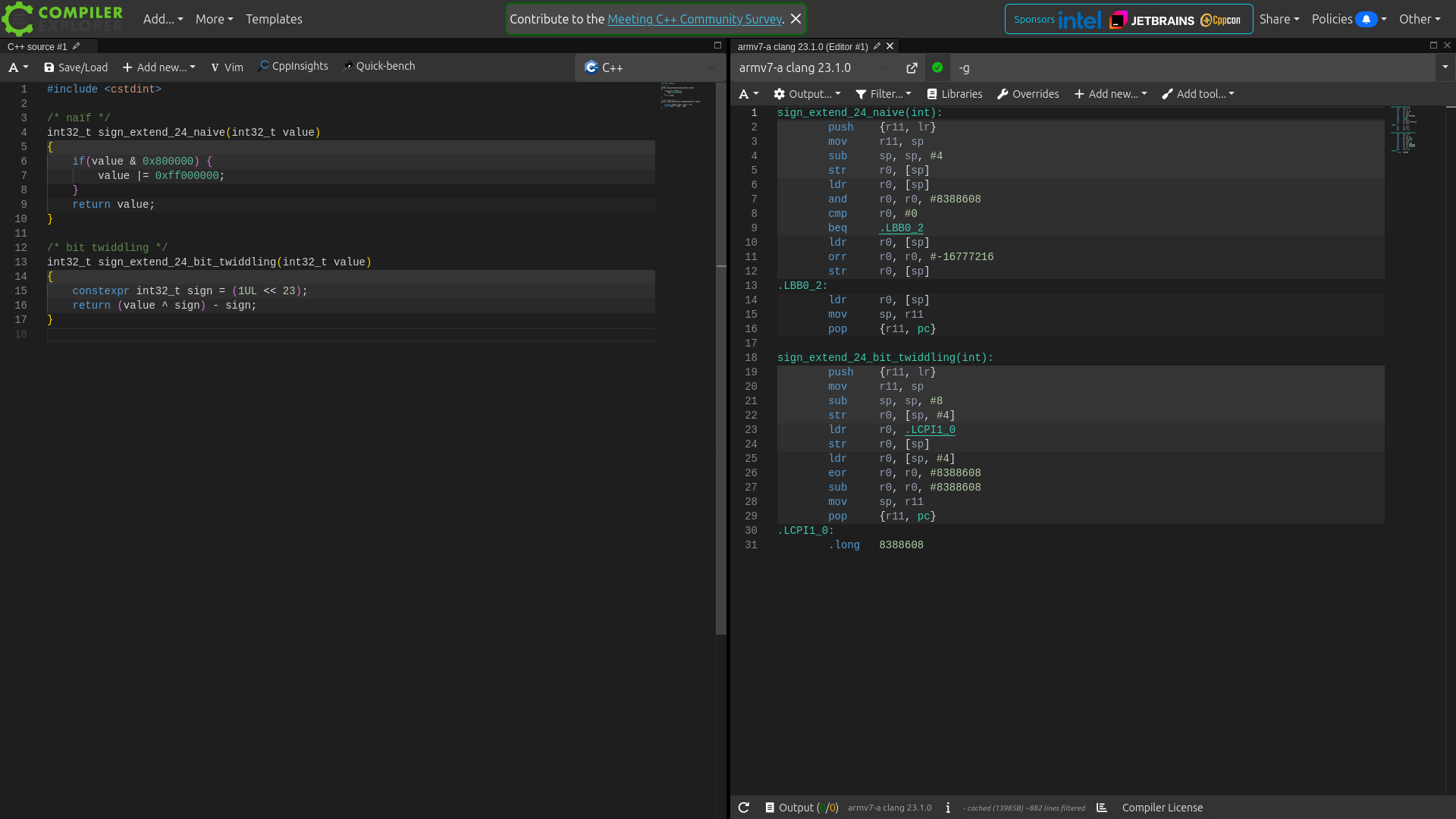 godbolt-sign-extend-24-clang-armv7.png