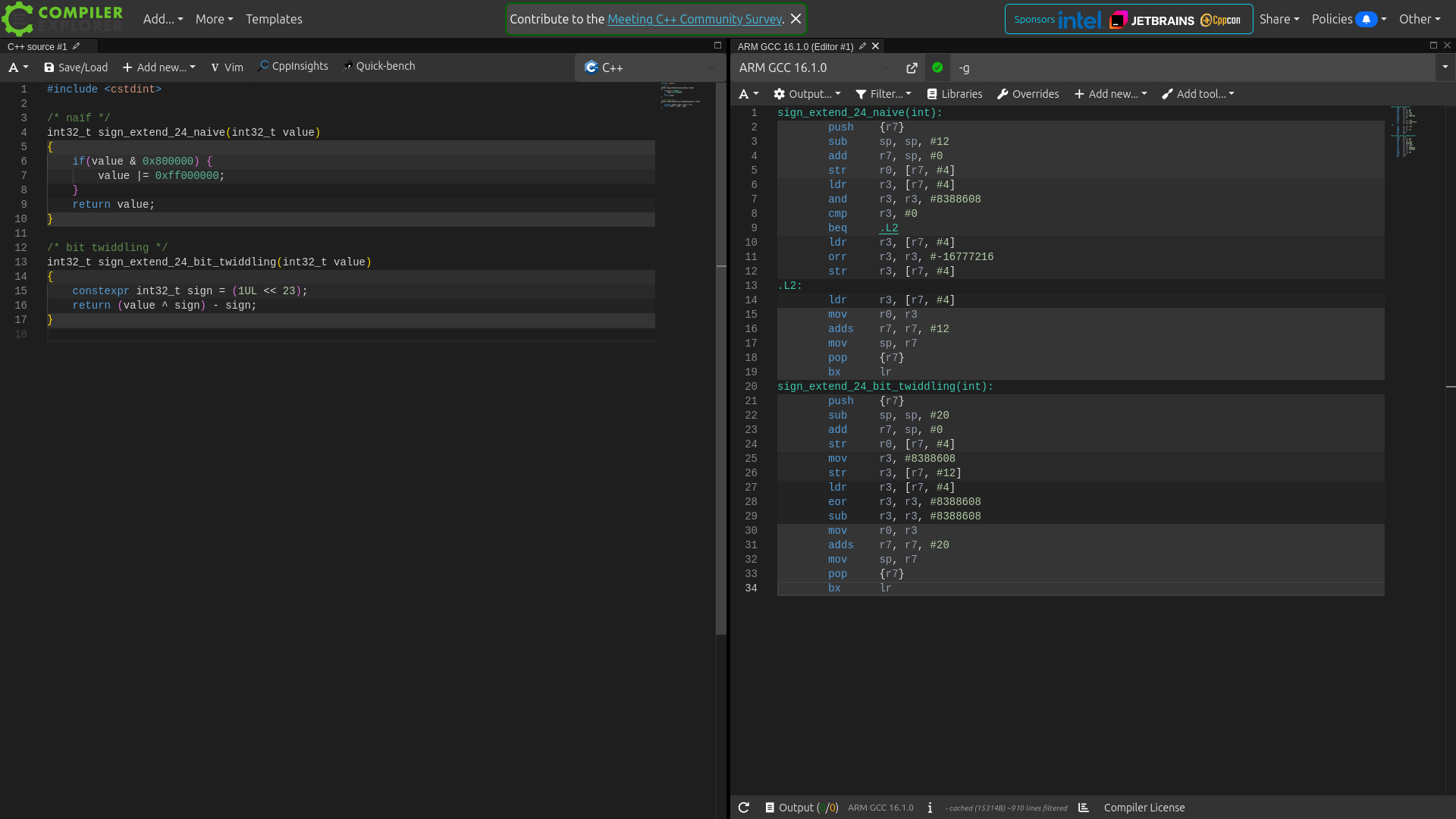godbolt-sign-extend-24-gcc-armv7.png
