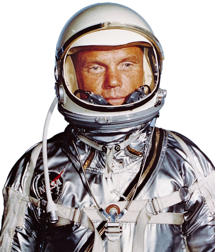 Portrait de John Glenn